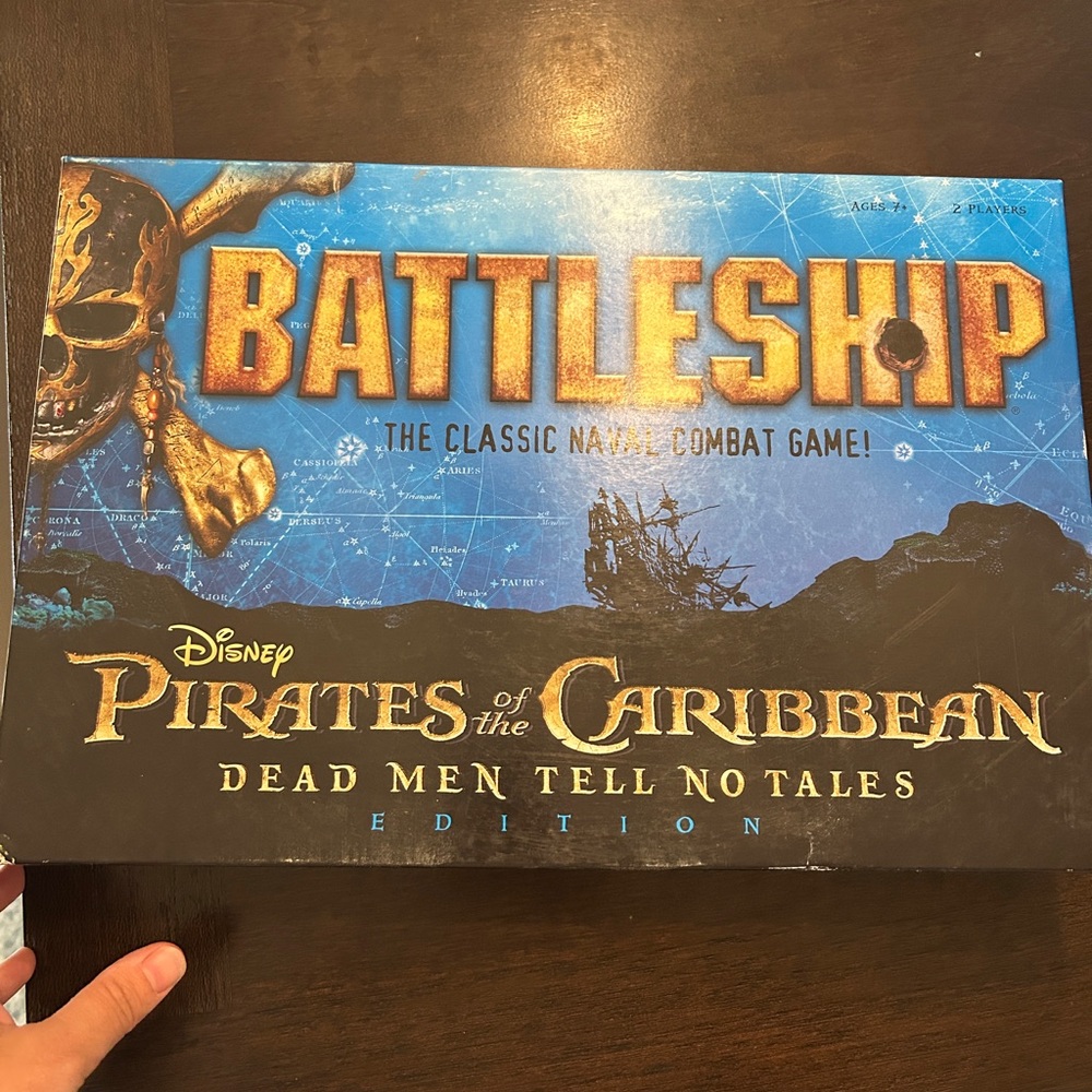 Disney Pirates of the Caribbean Battleship Game